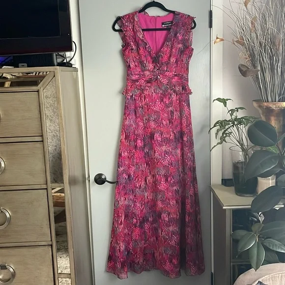 Nanette Lepore | Dresses | Nanette Lepore Bergdorf Goodman Silk Maxi Dress  Size 4 | Poshmark
